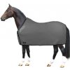 Základná fleecová deka Horses šedá