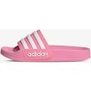 adidas Dievčenské šlapky plážová obuv -Adilette Shower Jr bliss pink/cloud white/bliss pink Ružová