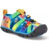 Športové sandálky Keen - Seacamp II CNX vivid blue/original tie dye farebné