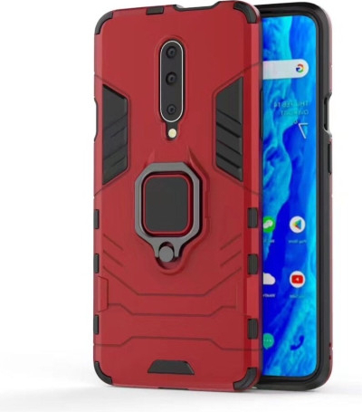 PROTEMIO 35074 STRONG Ochranný kryt OnePlus 7 Pro červené