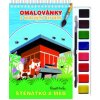 Omaľovanka A5 Akim - S vodovými farbami - Šteniatko a med