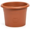 Plastia Samozavlažovací kvetináč Narza terakota pr. 30 cm