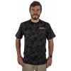 Mikbaits Tričko Black Camou - XXL