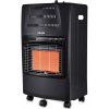 Plynový infražiarič DMS Germany KGH-08 / 4200 W / spotreba 305 g/h / čierna