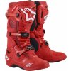 Boty TECH 10, ALPINESTARS (červená, vel. 42)