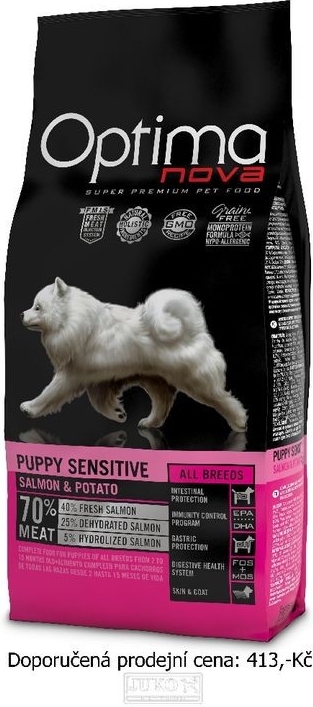 Optima Nova Dog Puppy Sensitive 2 kg