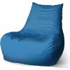 Sablio Sedací vak Bean Modrá - 100 x 90 x 45 cm