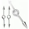 Steel Edge Piercing do ucha SP62 Dĺžka drieku piercingu: 36mm