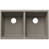 Blanco Subline 350/350-U Granitový drez bez príslušenstva (Colour Unit) pod pracovnú dosku, tartufo 527833
