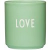 DESIGN LETTERS Porcelánový hrnček Green Love 300 ml
