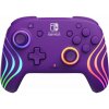 PDP Afterglow Wave bezdrátový gamepad pro Nintendo Switch, fialový 0708056073886