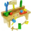 Bigjigs Toys Pracovný ponk Modrý