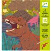 Djeco Vyškrabovacie obrázky Doba dinosaurov