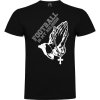 Superfutbal Pánske tričko Football my religion, čierne Veľkosť: XL