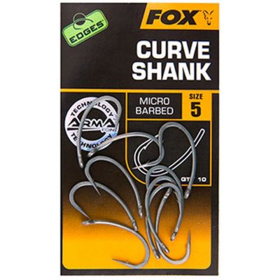 Fox Háčiky Edges Armapoint Curve shank veľkosť háčika: 6