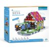 SEVA Stavebnice SEVA STAVÍME Bungalov plast 548 dielikov