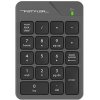 A4tech FSTYLER bezdrátová numerická klávesnice, šedá FGK21C-GY