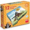 Dino Drevené kocky Krtkov rok 12 ks