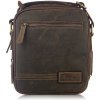 Pánska kožená taška cez plece Mercucio 250854 dark brown