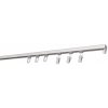 Jednokoľajnicová garniža ZS striborná so štipcami 400cm