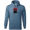 Japan culture samurai mikina pánska Cape s kapucňou denim