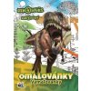 Jiri Models Omaľovánky A4 - Dinosaury