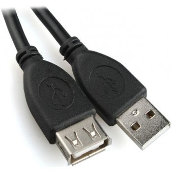 Kábel USB 2.0 A/A Predlžovací 1,8m