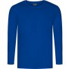 Promodoro Pánske tričko s dlhým rukávom E4099 Royal M