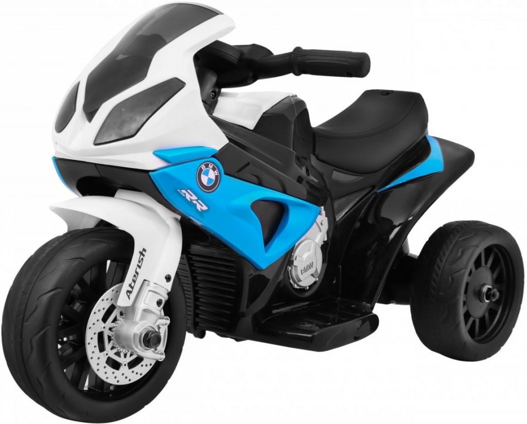 Mamido elektrická motorka BMW S1000RR trojkolka modrá