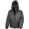 Men`s 3-in-1 Journey Jacket with Soft Shell inner , Black/Black, S Farba: Black/Black, Velkost: M