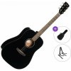 Cort EARTH 60 Standard SET Black Gloss Akustická gitara