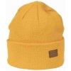 Zimná pletená čiapka Finmark, WINTER HAT žltá,hnedá, UNI