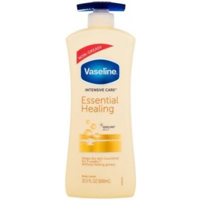 Vaseline Intensive Care Essential Healing hydratačné telové mlieko na suchú pokožku 600 ml unisex