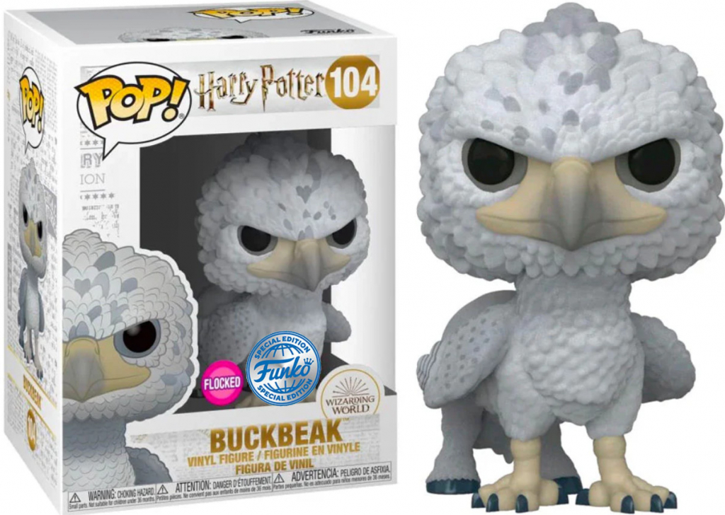 Funko Pop! 104 Harry Potter Buckbeak Flocked Special Edition