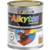 Farba na hrdzu 2v1 ALKYTON kladivková 750 ml zlatá