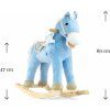 Milly Mally Hojdací koník so zvukmi Pony modrý