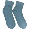 Spandex dámske termo ponožky SoftWarm modré