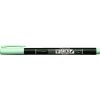 Tombow Brush Pen Fudenosuke pastel na čierny papier, light green (WS-BS86)
