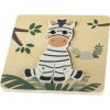 Zopa Drevené puzzle malé, Zebra