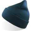 Atlantis Headwear Čepice Wind-S, pletená COT33022058099-petrol UNI Petrolejová
