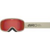Giro Zimní brýle GIRO CRUZ STONE STACKED (OTG) (válcové) (zrcadlová barva čoček AMBER SCARLET 19-42% S2)