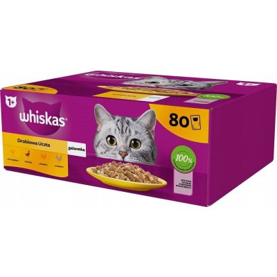 Whiskas mix príchutí 6,8 kg