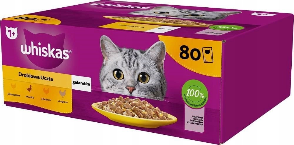 Whiskas mix príchutí 6,8 kg