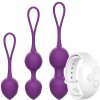 Rewolution Rewobeads Vibrating Balls Remote Control with Watchme Technology Purple