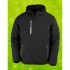 Result Genuine Recycled Bunda Black Compass Padded Winter Jacket Farba: Čierna/Sivá, Veľkosť: 3XL