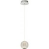 Asir | LED luster na lanku CREMONA 1xLED/5W/230V 3000K matný chróm | AS2625