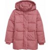 Dievčenská bunda GAP, LONG WARMEST ružová L