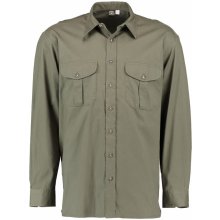Orbis textil pánska košeľa zelená hladká 120001-0745/56