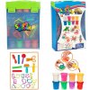 Teddies Sada modelína/plastelína 8x57g s doplnkami