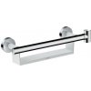 Madlo Hansgrohe Unica s držiakom biela/chróm 26328400